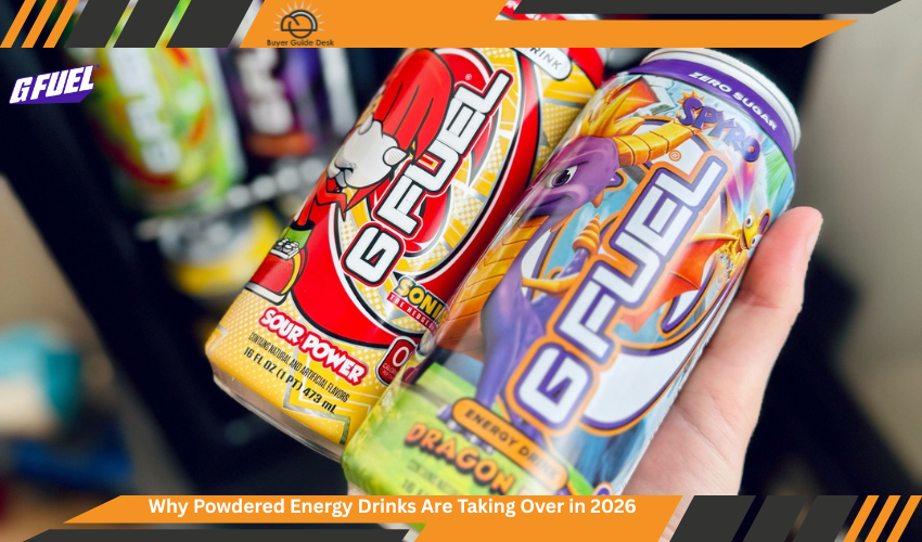 Powdered Energy Drinks