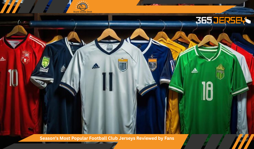 Most Popular Football Club Jerseys